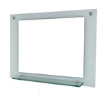 Espelho Para Banheiro Com Prateleira 80cm Branco