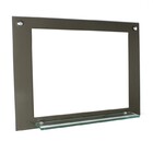 Espelho Para Banheiro Com Prateleira 80cm Ouro Envelhecido