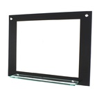 Espelho Para Banheiro Com Prateleira 80cm Preto