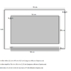 Espelho Para Banheiro Com Prateleira 80cm Verde