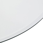 Espelho para Banheiro Oval Sem Moldura 60x70cm Bella Sensea