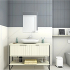 Espelho para Banheiro Retangular Sem Moldura 50x70cm Clara Sensea