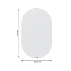 Espelho para Banheiro Retangular 65x39,8 cm Eucalipto Astra