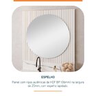Espelho Para Banheiro Ripy 80cm Branco