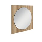 Espelho Para Banheiro Ripy 80cm Wood