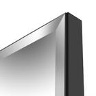 Espelho Para Quarto Bisotado Preto Fosco Reallize Luapa Móveis