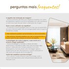 Espelho Para Salão De Beleza Orgânico 44x64cm Moai Preto