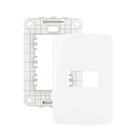 Espelho Placa 4x2 1 Posto Com Suporte B3 Margirius