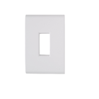 Espelho Placa 4x2 1 Posto Vertical Com Suporte Tramontina Liz