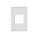 Espelho Placa 4x2 2 Postos Juntos Com Suporte Tramontina Liz