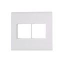 Espelho Placa 4x4 4 Postos Com Suporte Tramontina Liz