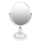 Espelho Portatil Dupla Face Aumento Maquiagem Cabelo Bancada