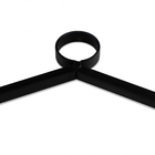 Espelho Preto Em Metal Retangular 66x37 Cm - D'rossi