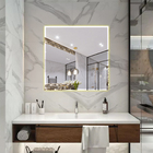 Espelho Quadrado Com Led 70x70 Cm Neutro