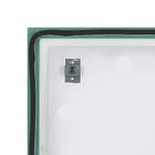 Espelho para Banheiro Quadrado com LED 127V (110V) Antiembaçante 100x100cm Narcissus Dna Lustres