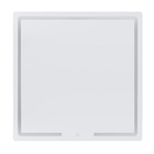 Espelho para Banheiro Quadrado com LED Bivolt 80x80cm Gavix