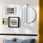 Espelho Redondo 30cm Medalha Inspire