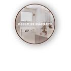 Espelho Redondo 60cm Com Moldura 4226 Luxo Jb Bechara