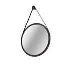 Espelho Redondo 67cm C/ Alça Mdf Flora Harmônica Móveis