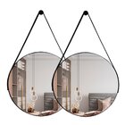 Espelho Redondo Adnet Com Alça 60cm Kit Com 2 Unidades Para S