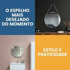 Espelho Redondo Adnet Com Alça 60cm Kit Com 2 Unidades Para S