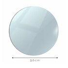 Espelho Redondo Com Led Multiuso Lapidado Pendurador In House