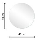 Espelho Redondo Com Led Multiuso Lapidado Pendurador In House