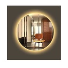 Espelho Redondo Com Led Quente 70cm