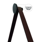 Espelho Redondo De Parede Sala Quarto Lavabo  50cm + Suporte