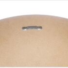 Espelho Redondo De Vidro Modelo Anápolis Preto 45 Cm X 45 Cm