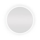 Espelho Redondo Decorativo Com Led Branco 40cm Para Quarto Sa