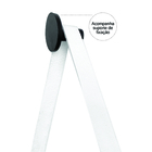 Espelho Redondo Decorativo Escandinavo Adnet  50cm + Suporte