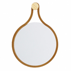 Espelho Redondo Emoldurado Mali Tauari 75x53cm