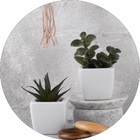 Espelho Redondo Grande 70 X 70 Moderno Lapidado Com Suporte