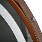 Espelho Redondo Iluminado 50cm Cobre Com Alça Touch 2 Led Adn