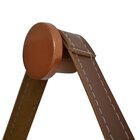 Espelho Redondo Iluminado 50cm Cobre Com Alça Touch 2 Led Adn