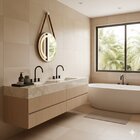 Espelho Redondo Iluminado 50cm Touch 2 Leds Com Alça Adnet Re