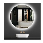 Espelho Redondo Iluminado Com Led Frio 80cm