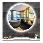 Espelho Redondo Iluminado Com Led Frio 80cm