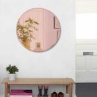 Espelho Redondo Lapidado Bronze - 60cm