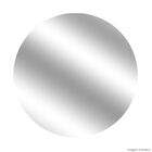 Espelho Redondo Lapidado Prata Cristal - 40cm