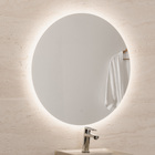 Espelho para Banheiro Redondo com LED Bivolt 60cm Gavix