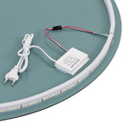 Espelho para Banheiro Redondo com LED Bivolt 80cm Gavix