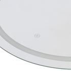 Espelho para Banheiro Redondo com LED Frontal a Pilha 60cm Gavix