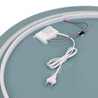 Espelho para Banheiro Redondo com LED Frontal Bivolt 80cm Gavix