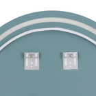 Espelho para Banheiro Redondo com LED Frontal Bivolt 80cm Gavix