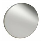 Espelho Redondo Para Banheiro Perfil 48cm Champagne