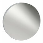 Espelho Redondo Para Banheiro Perfil 48cm Silver