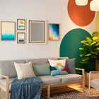 Espelho Refletivo Buriti Palha 47x57cm Branco