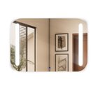 Espelho Retangular 50x70cm Touch Led 6000k Crys Reduna Espelh